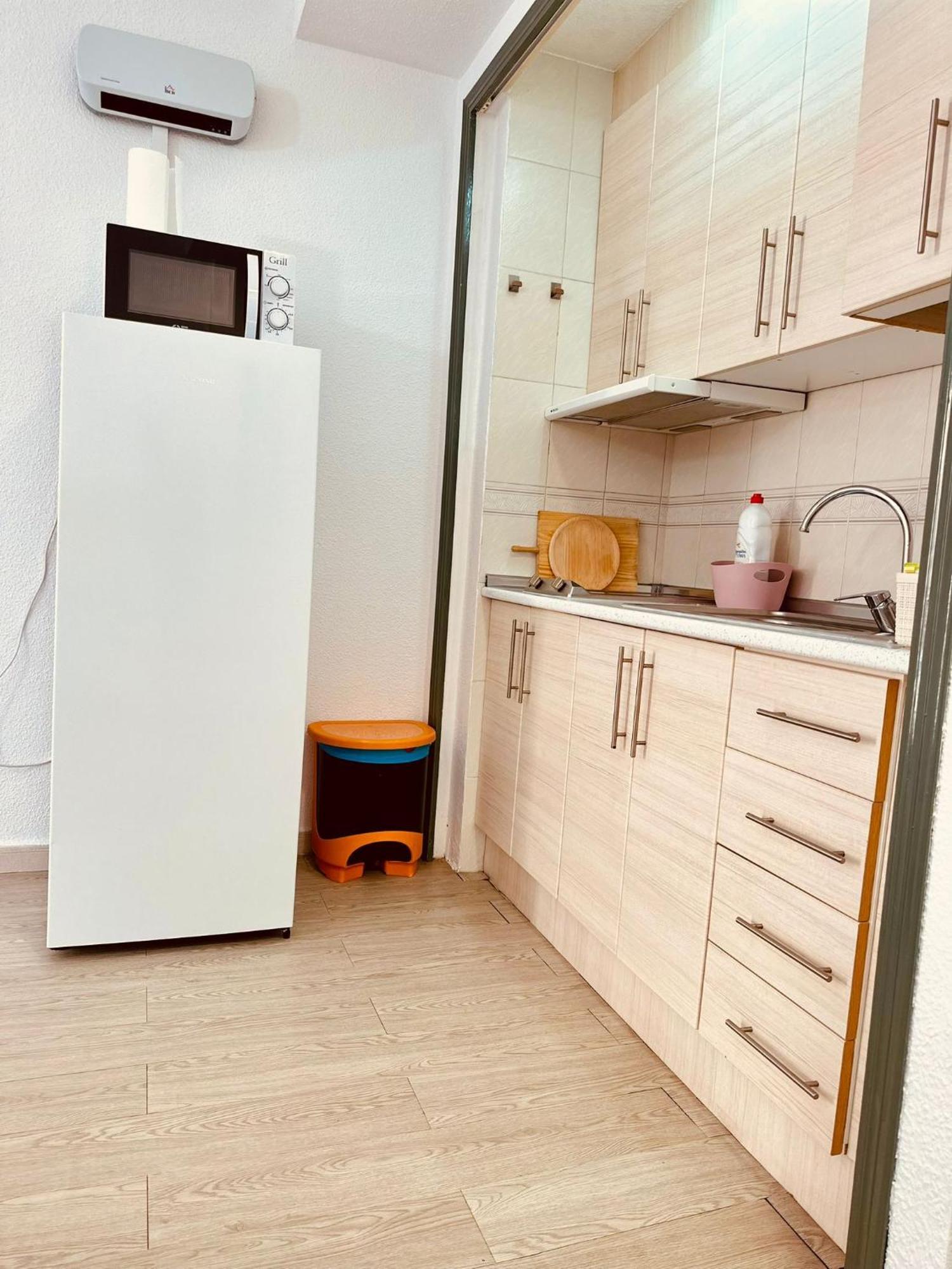 Studio Apartment Santana Habaneras - 18 At Beach With Garage, Pool And Lift 托雷维耶哈 外观 照片